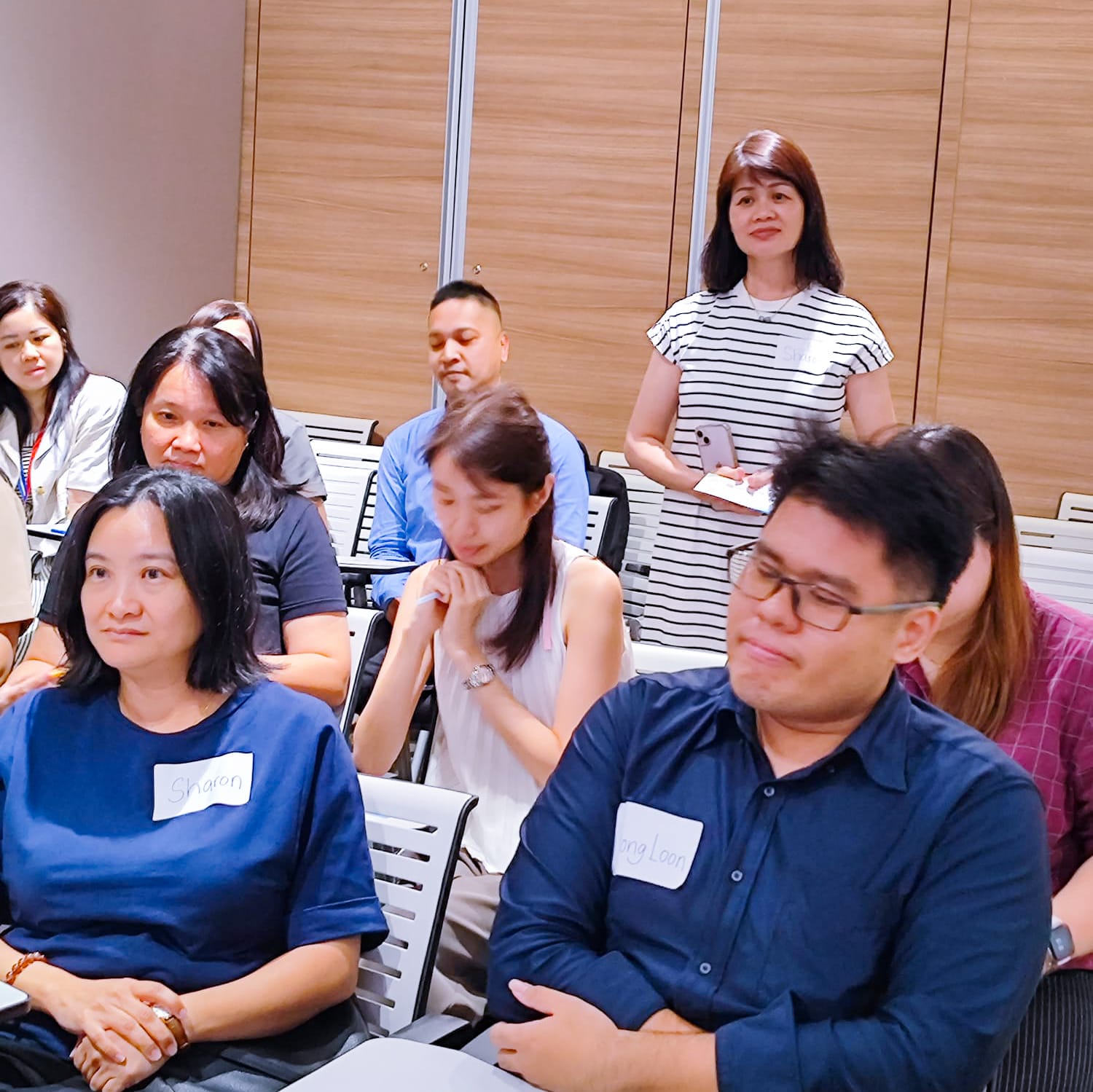 Photo of ALPS promotees attending the November 2025 Promotion Tea Ceremony
